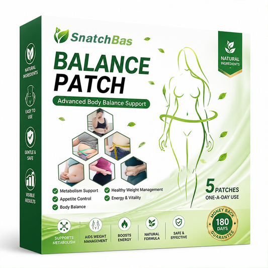 SnatchBase™Japanese Herbal Slimming Patch – Waist & Abdomen Fat Loss & Wellness Support